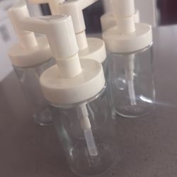 Ikea Glass pump bottles