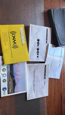 Hummer H3 H3T - Owners Manual Complete Set