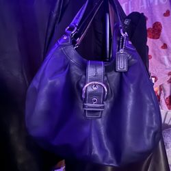 Coach Soho Large Buckle Leather Hobo