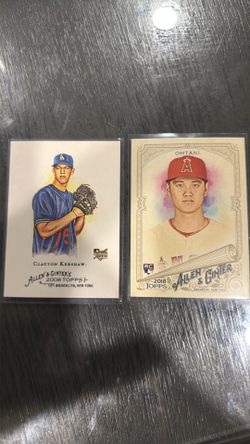 Topps Ohtani Rc & Clayton Kershaw Rc