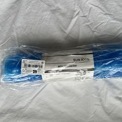 Brand New Non Slip Bath Mat, Blue, 16”x40”