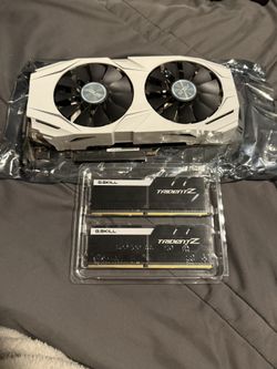 White 1060 and 16gb Trident Z Ram