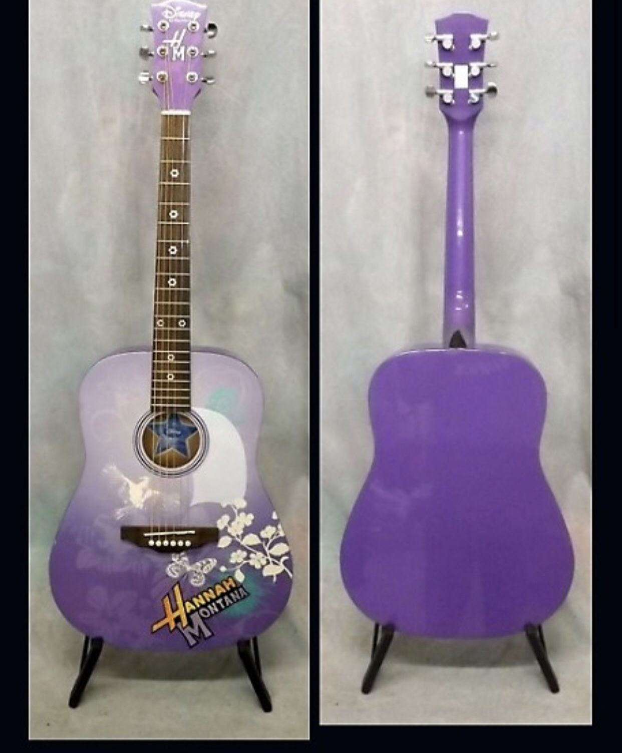 Hannah montana top acoustic guitar