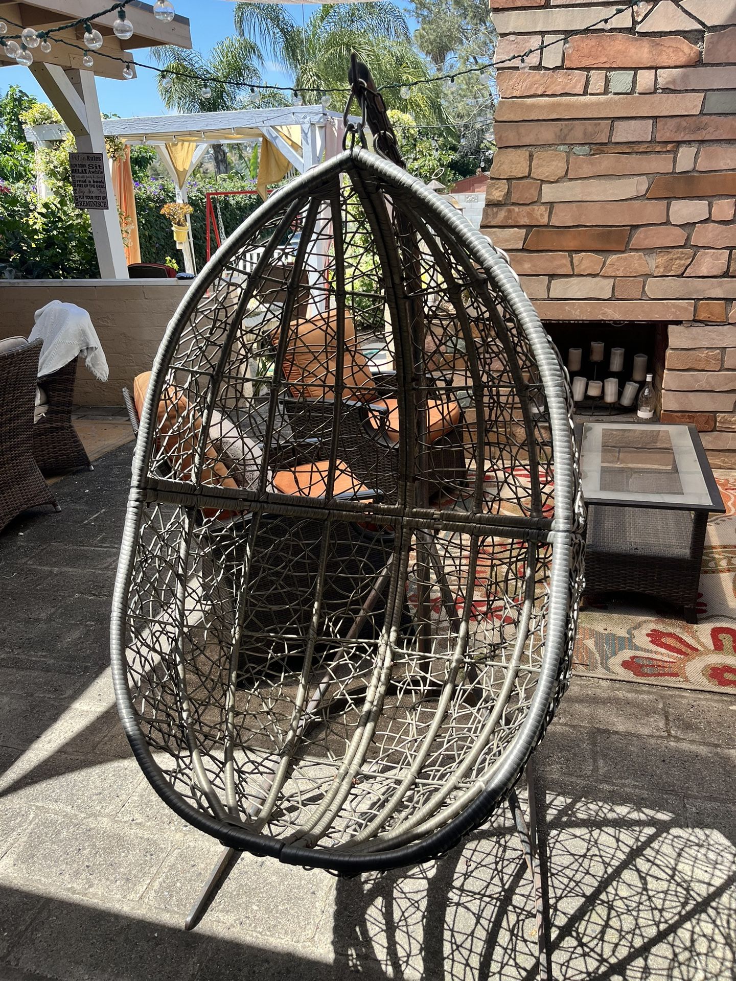Pier 1 Hanging Egg Chair