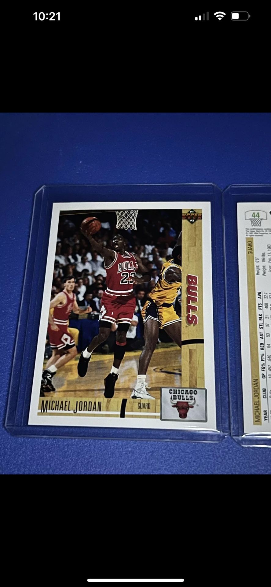 1991 Upper Deck Michael Jordan #44 Mint conditionChicago Bulls