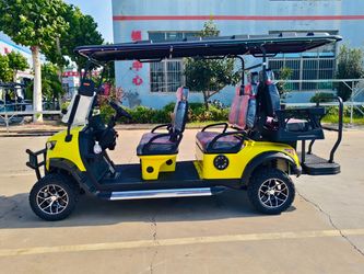 6-Passenger Electric Golf Cart – Brand New