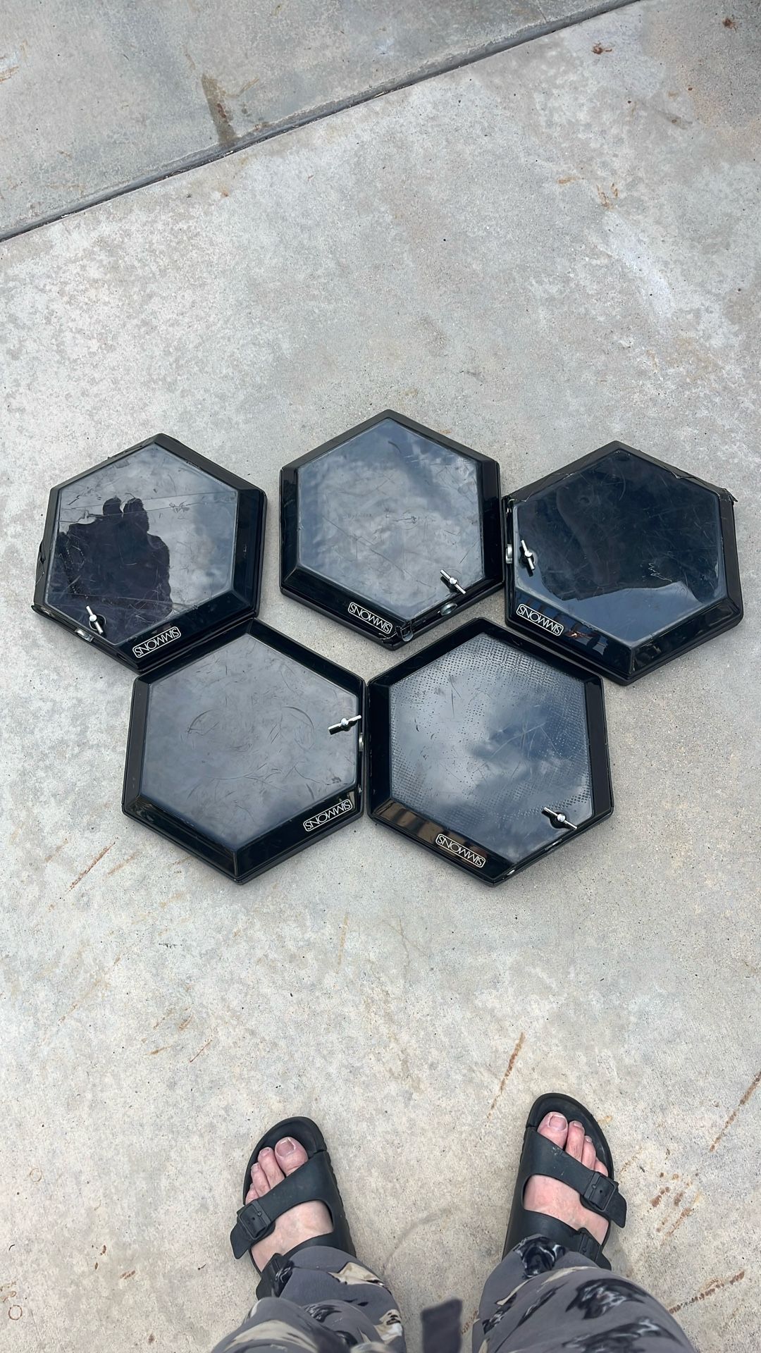 Simmons drum Pads  All For $100 