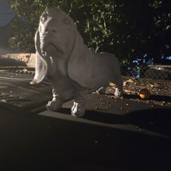 Basset Hound Statue 3' Foot Long