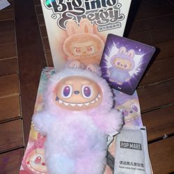 POP MART The Monsters Big into Energy Series-Vinyl Plush Pendant Blind Box, Blin