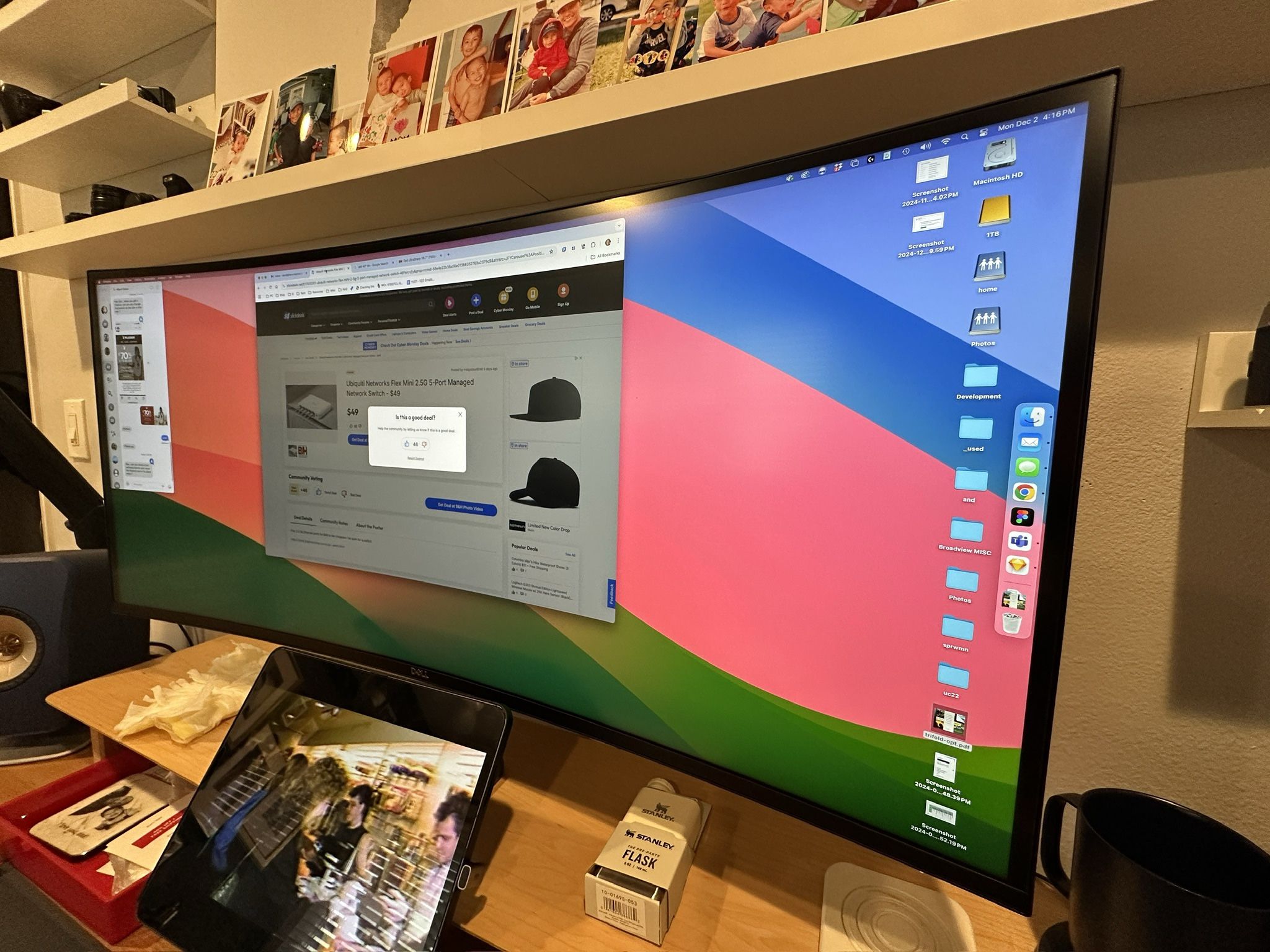 Dell U4021QW 40” Ultrawide 5k Display Monitor