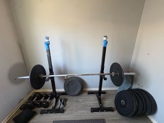 Weight set bar rack