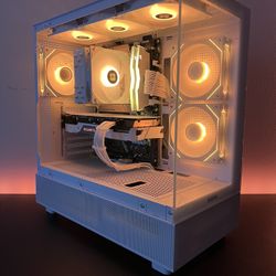 WHITE GAMING PC