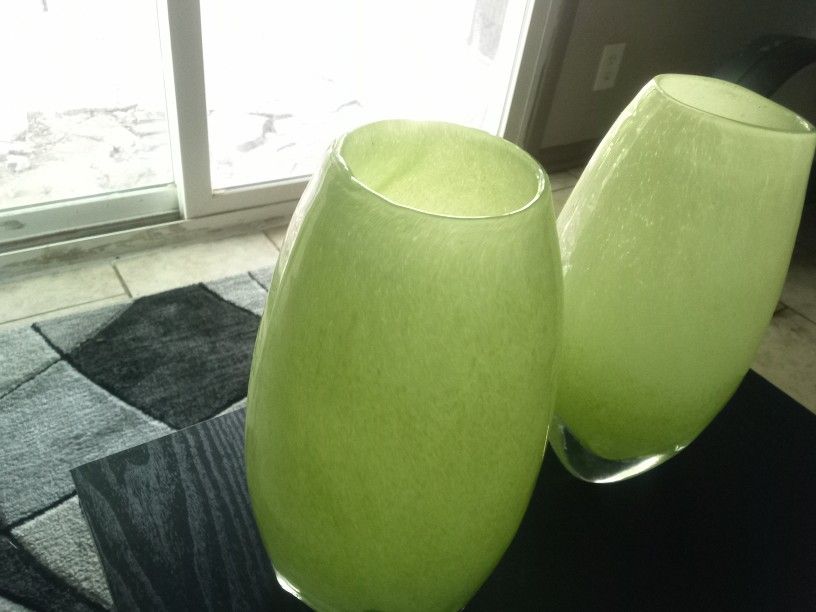 Emerald Green Vase