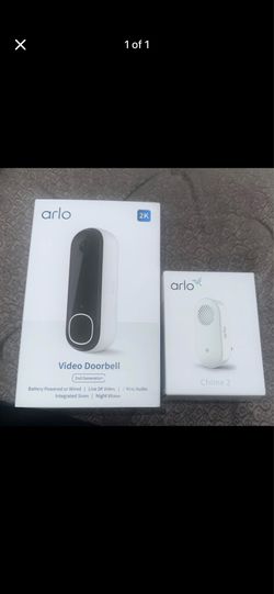 ARLO Video Door Bell & Chime