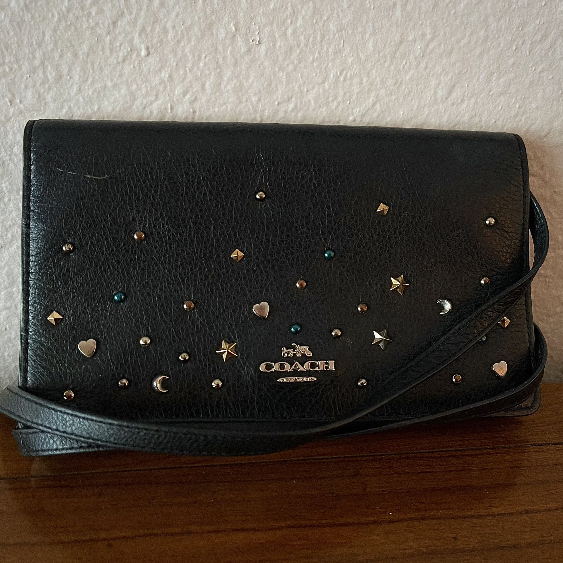 Coach Hearts/Stars Clutch