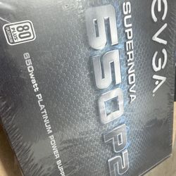 EVGA SuperNOVA 650 P2 power supply unit (PSU).  