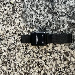 Apple Watch Sport Series 1 42mm A1554 w/ real stainless steel band