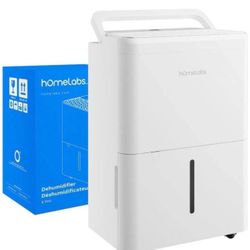 hOmeLabs 8 Pint Wi-Fi Dehumidifier for up to 1,800 Sq Ft Rooms Smart Control