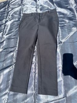 Dress Pants LOFT Outlet Petite 10P Modern Skinny Ankle Black Work Pants