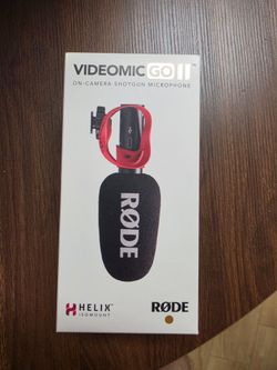 Rode VideoMic GO II On-Camera Shotgun Microphone