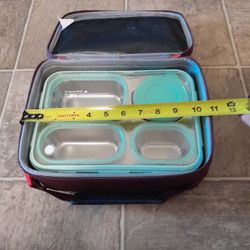 Lunch Bags With Lunch Boxes 