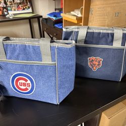 Chicago Bears And Cubs Bag Coolers