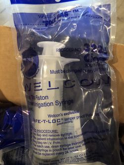 Flat Top Piston Enteral Irrigation Syringe (29 Units)