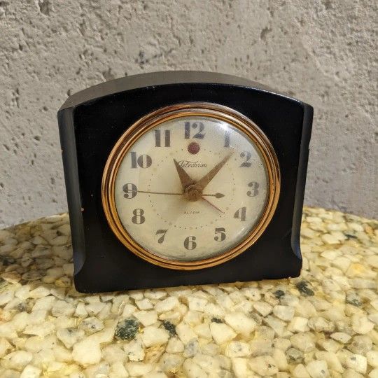 Vintage Telechron Electric Bedside Clock 