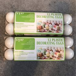 Plastic Decorating Eggs