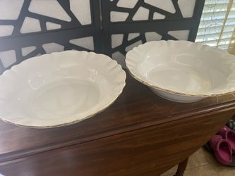 Italian CIC Porcelain Bowls (2)