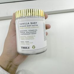Truly Vanilla Baby Shimmer Body Butter