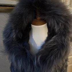 Rabbit Fur Fest Hoodie Size Medium To Large