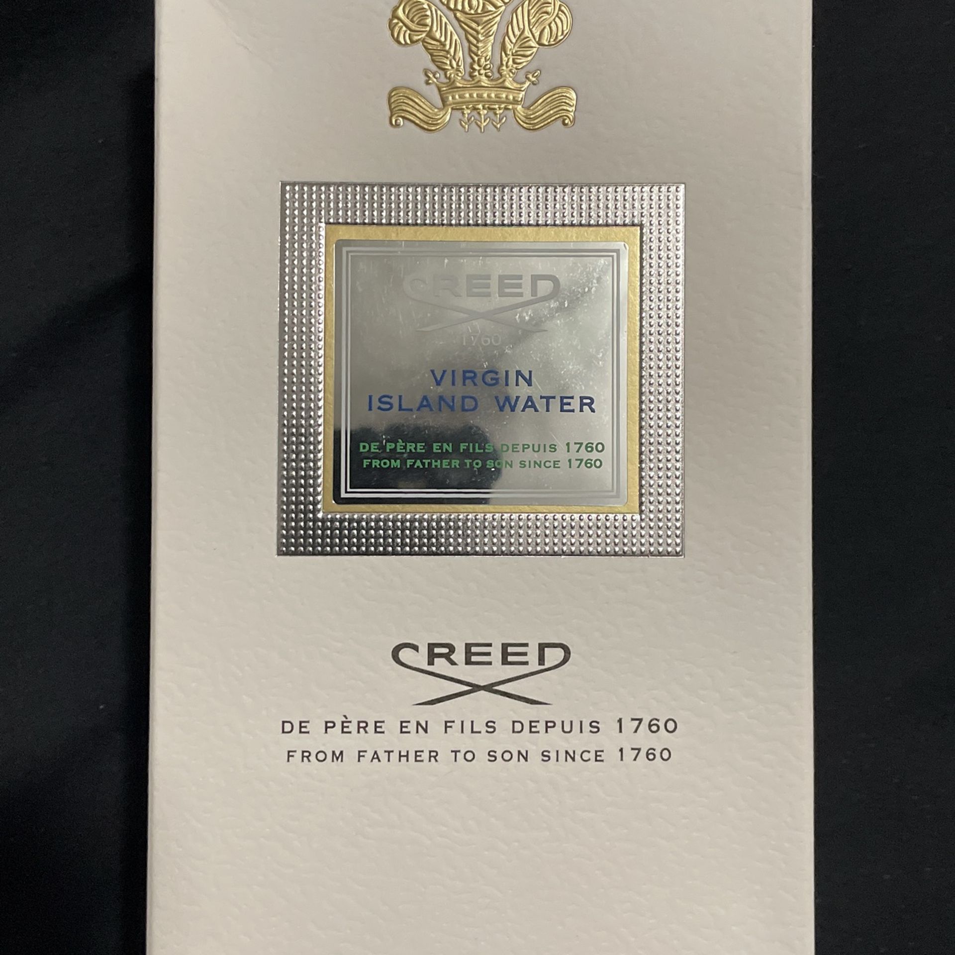 Creed Virgin Island Water