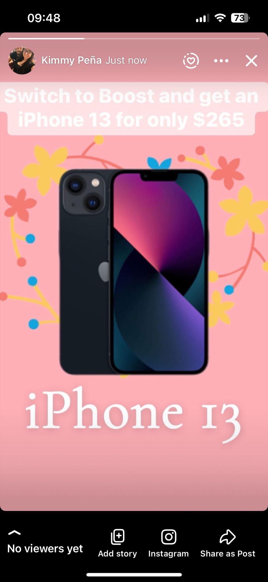 Boost Mobile iPhone 13