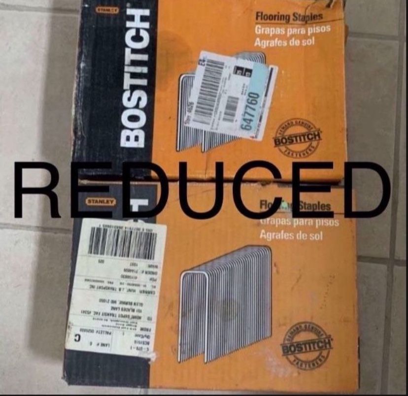 Bostitch Flooring Staples (1/2” Crown; 2” Length)