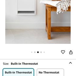 NEW Bathroom Wall Heater! WiFi Smart Controller $150