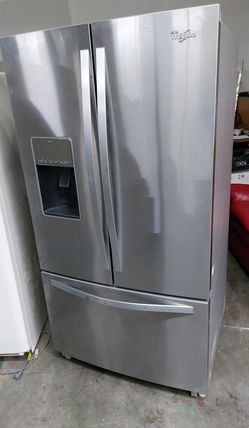 Whirlpool 3-Door French Door Fridge - Stainless Steel