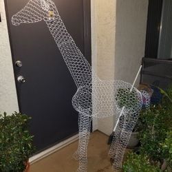 Giraffe Topiary Plant - 72"