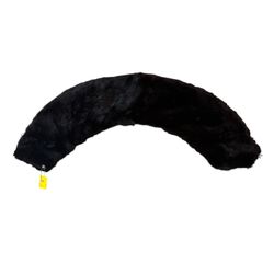 Movie and Tv Show Clothes 80’s vintage mink fur size OSFA collar womens black SCREEN-USED