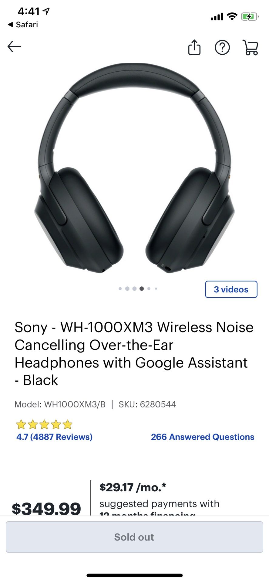 Sony 1000xm3