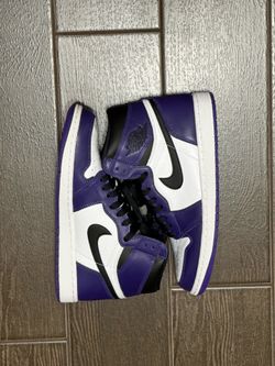 Jordan 1 Court Purple Size 9
