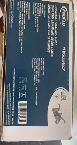 Proflo 1.2 Gpm Centers Bathroom Faucet With Pop Drain