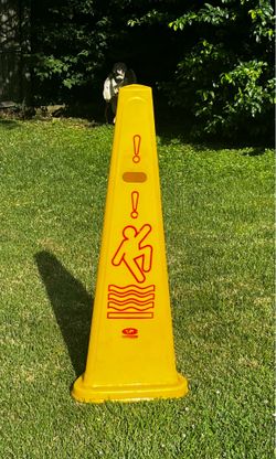 Safety Cones (6) - Slippery Floor