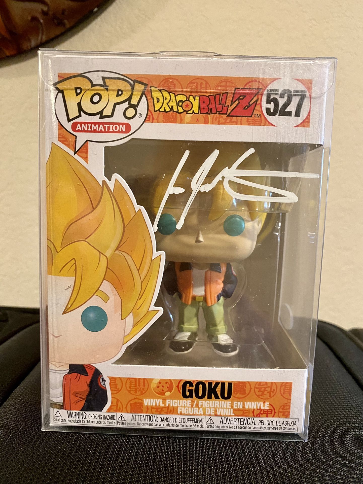 Goku Signed Funko Pop