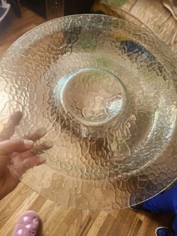 Big Glass Tray