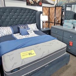 New 4pc Bedroom Set In Box 📦 Finance Available No Credit Needed $39 Down 