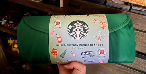 Starbucks Picnic Blanket
