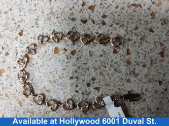 Bracelet - Yellow Gold 10k (.417) 6.9 grams 7 inch