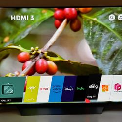 LG OLED 55” 4K DOLBY ATMOS SMART TV