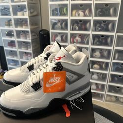 Air Jordan 4 White Cement SZ12 DS